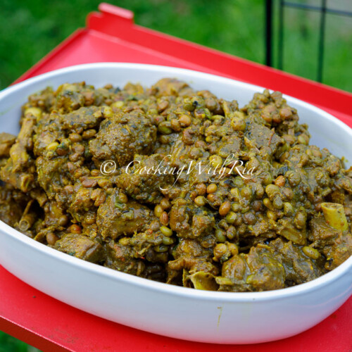 Curry Duck with Pigeon Peas