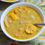 Corn Soup with Pigtails