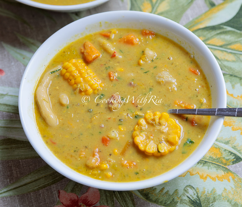 Sunday Lunch Week 39 – The Ultimate Corn Soup with Pigtails