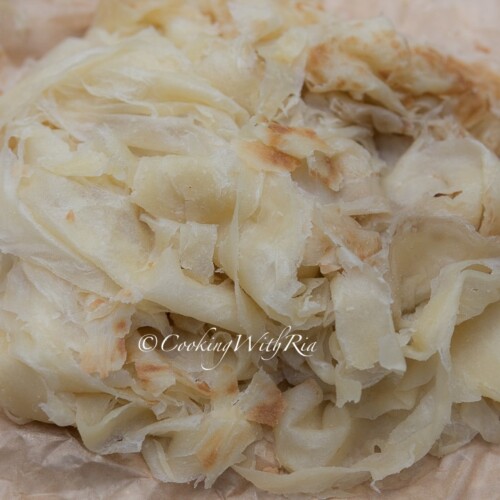 Guyanese OIl Roti Clap Roti