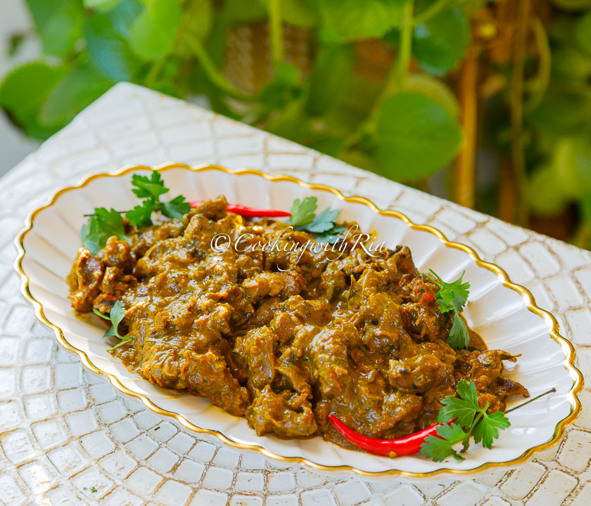 Curry gizzards