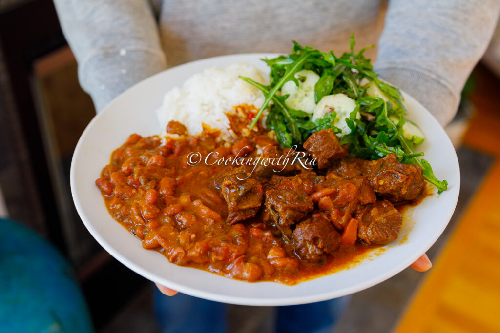 sunday lunch 2026 - stewed pork ribs and stewed red beans