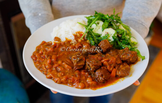 Sunday Lunch 2026 — Stewed Pork Short Ribs and Mom’s Stewed Red Beans