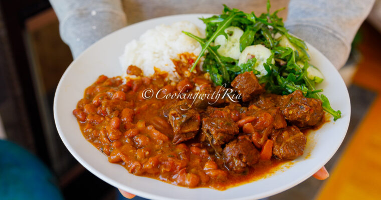 sunday lunch 2026 - stewed pork ribs and stewed red beans