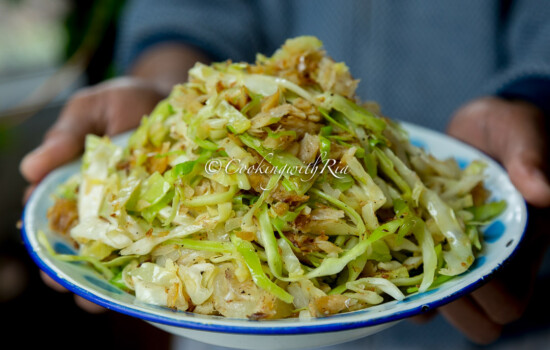 How to Make Caribbean Cabbage with Saltfish