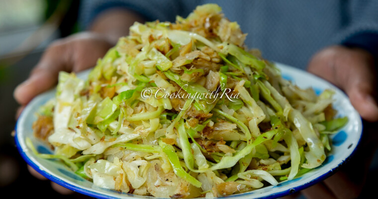How to Make Caribbean Cabbage with Saltfish