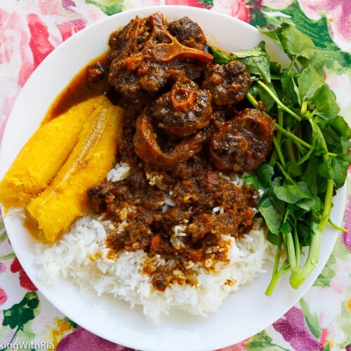instant pot stewed oxtail