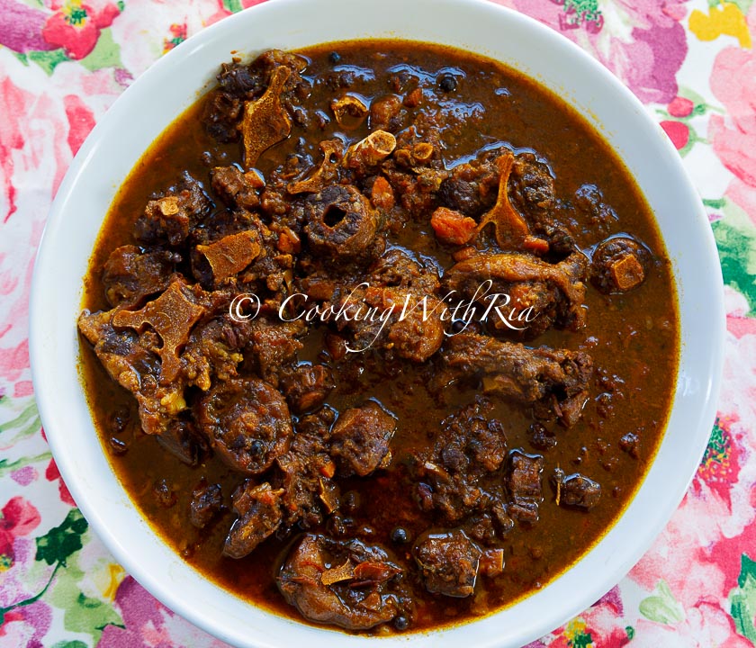 instant pot stewed oxtail