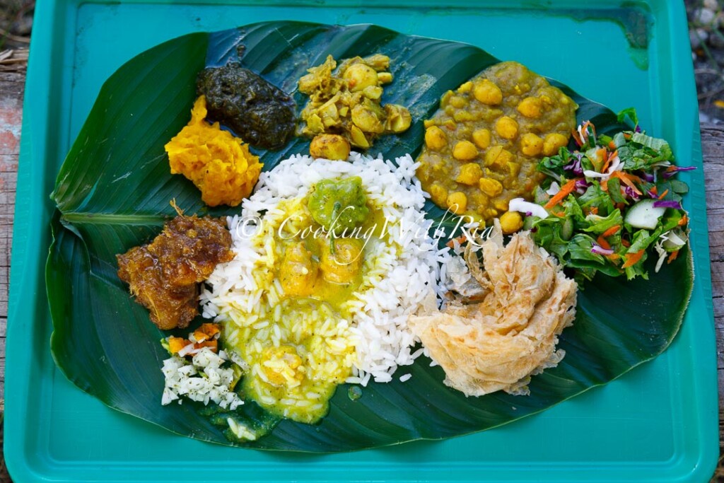 Trinidad Pooja Food - Dasheen Bush Bhagi