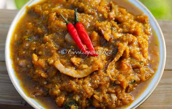How to Cook Pumpkin with Mixed Seafood Recipe (Trinidad Pumpkin Talkarie)