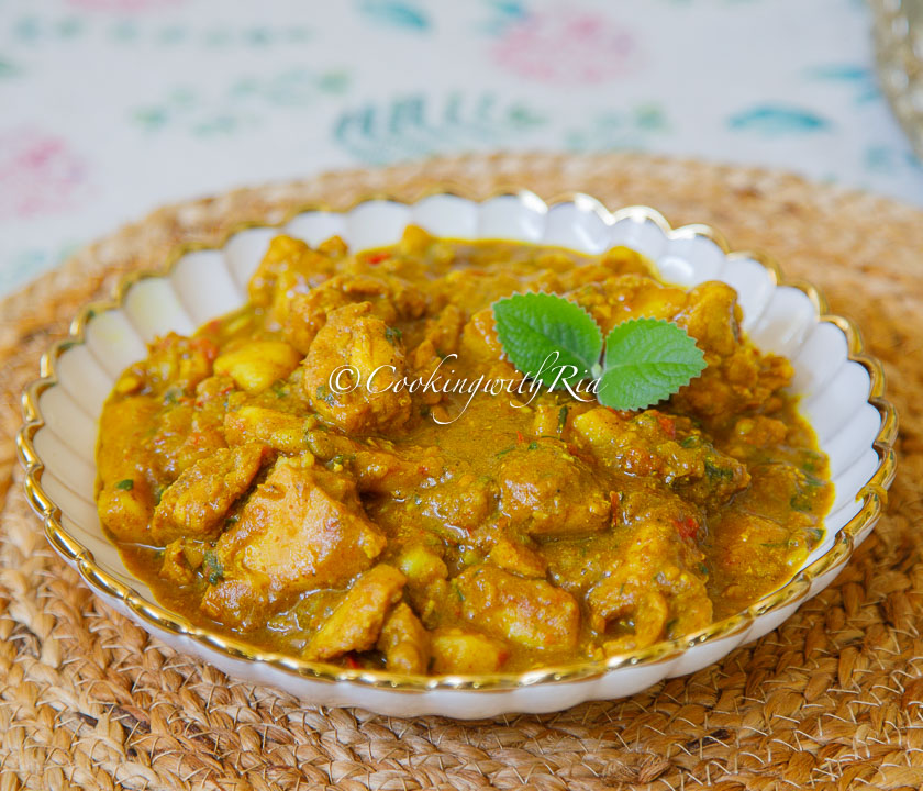 caribbean curry chicken